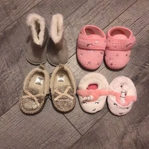 Soft Newborn baby girl shoes